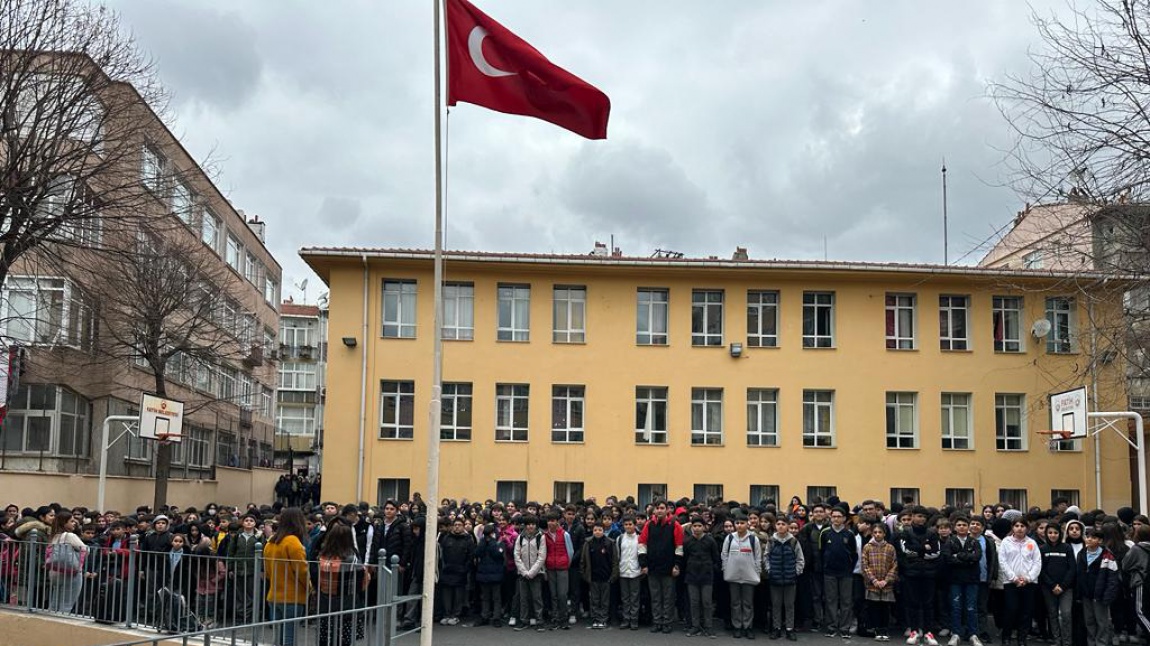 Okulumuz 12 Mart İstiklal Marşının Kabulü ve Mehmet Akif Ersoy'u Anma Günü Kutlaması