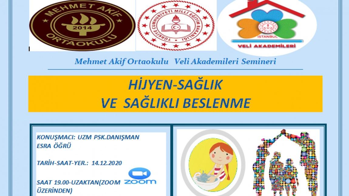 Okulumuzda Veli Akademisi Eğitimleri Devam Ediyor